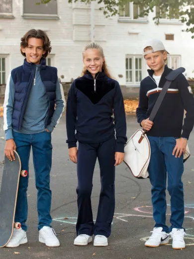 Bilde av WoolLand Sirdal top girl  Blå